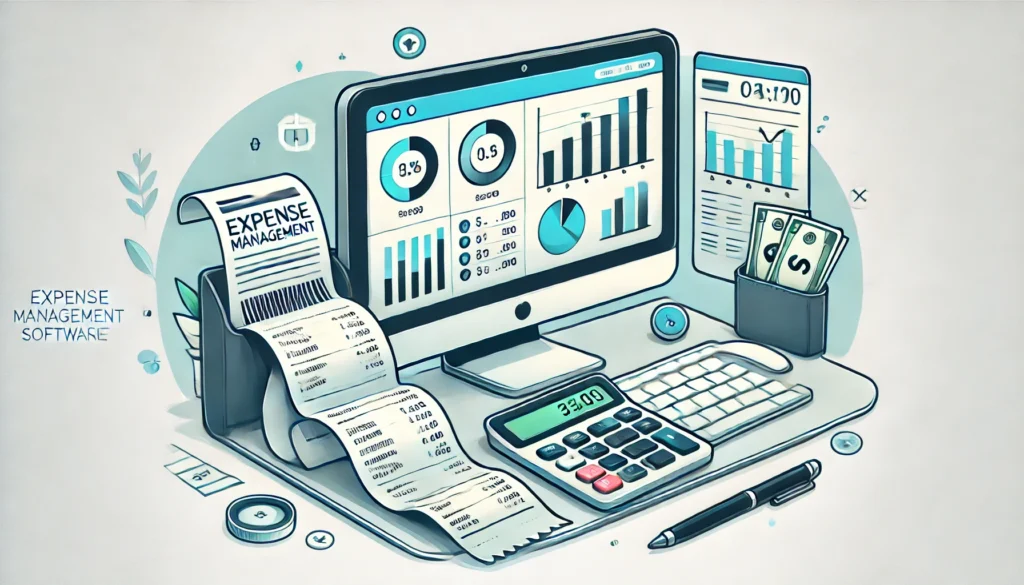 Expense Management Software illustration